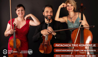 Patachich Trio koncertje a Szentháromság-templomban