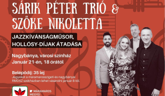 Sárik Péter Trió koncert és Hollósy-díjak átadása Nagybányán