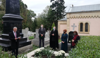 Erdély Széchenyijére emlékeztek Kolozsváron: felavatták gróf hídvégi Mikó Imre sírkeretét