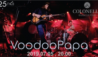 VooDoo Papa Duo koncert a Colonellóban